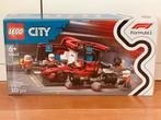 Lego City 60443 F1 pitstop en pitcrew (nieuw), Ophalen, Nieuw, Complete set, Lego