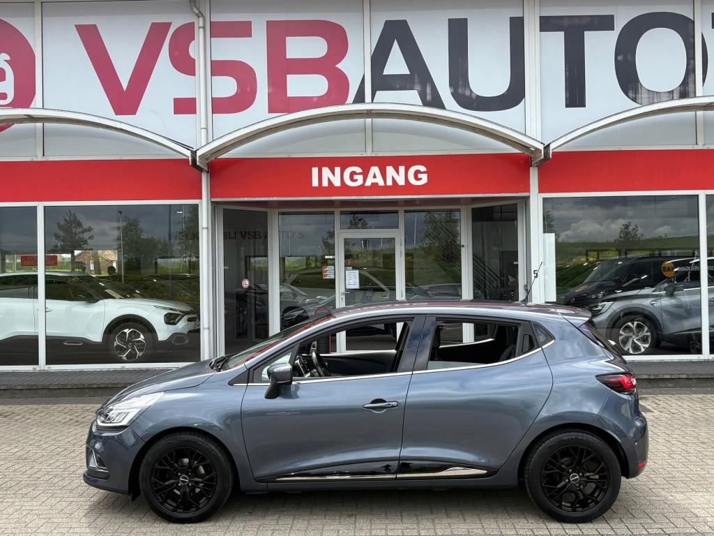 Renault CLIO 0.9 TCE INTENS. FACELIFT HALF-LEER LED NAVIGATI, Voorwielaandrijving, 898 cc, Gebruikt, Met garantie (alle)