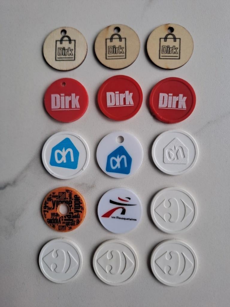 winkelwagenmuntjes, Verzamelen, Winkelwagenmuntjes, Ophalen