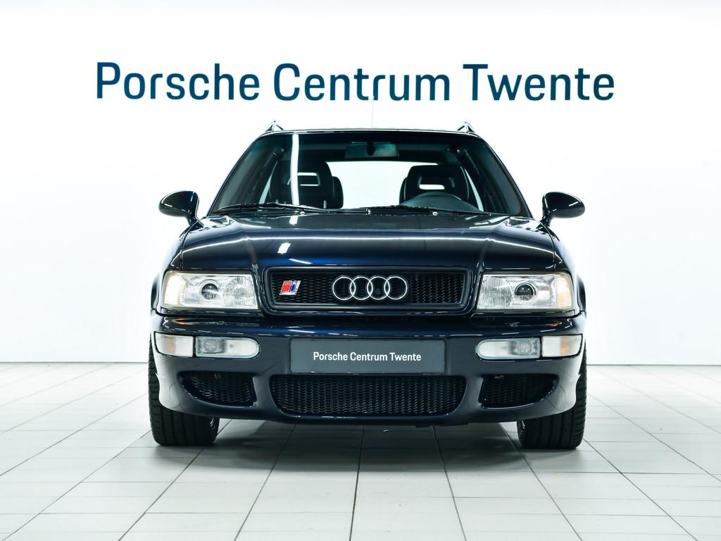 Audi RS2 (bj 1994), Auto's, Oldtimers, Blauw, Elektrische stoelverstelling, Stationwagon, Handgeschakeld