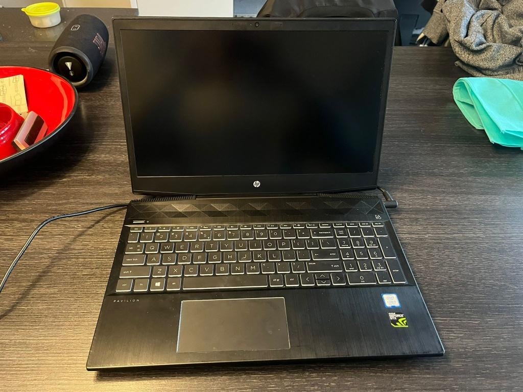 HP Pavilion Gaming Laptop 15-cx0060nw – Nieuwe accu, Ophalen, 256 GB, Met videokaart, 2 tot 3 Ghz