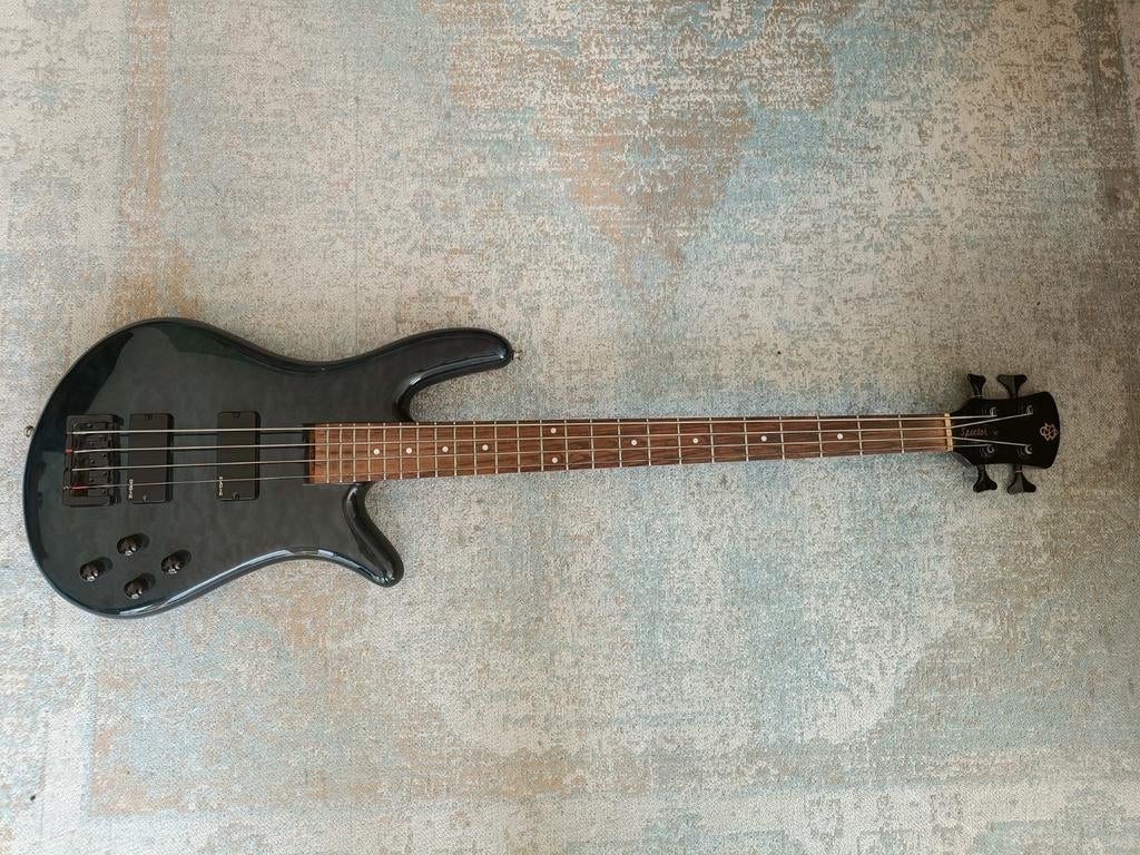 Spector NS-2000 Basgitaar donker groen met doorlopende hals, Muziek en Instrumenten, Ophalen, Zo goed als nieuw, Elektrisch