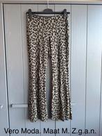 Vero Moda flared broek met luipaardprint, maat M, Maat 38/40 (M), Ophalen of Verzenden, Zo goed als nieuw, Lang