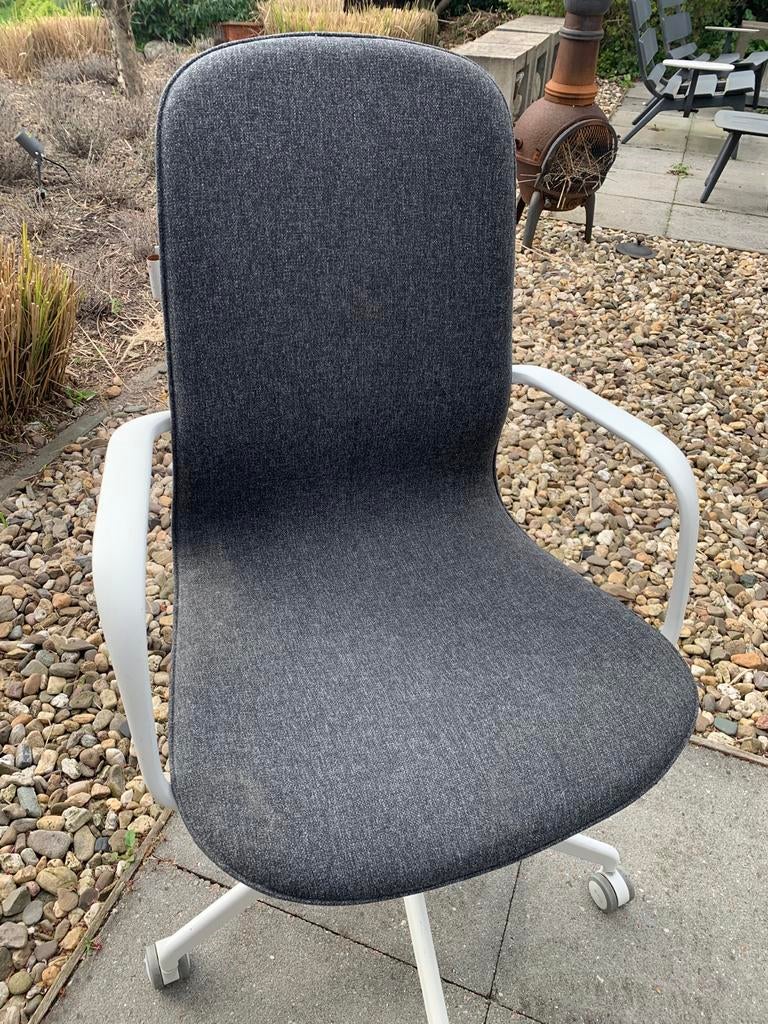 Bureaustoel, Ophalen, Gebruikt, Grijs, Bureaustoel