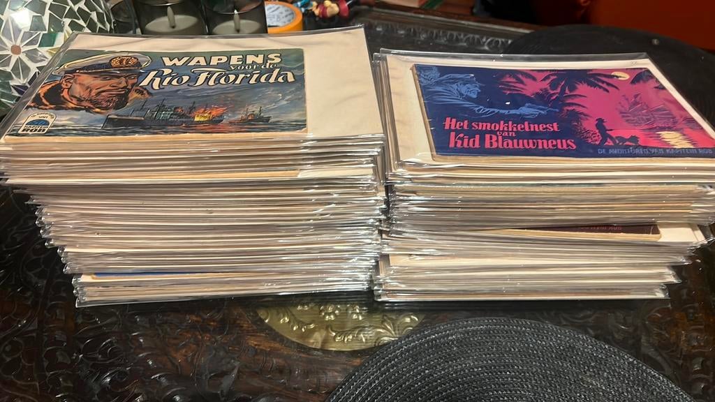 DUS DE COMPLETE SERIE IN TOP STAAT kapitein Rob 1 tm 56, Complete serie of reeks, Ophalen of Verzenden, Zo goed als nieuw