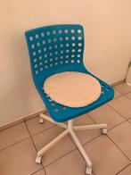 Bureaustoel, Ophalen, Gebruikt, Blauw, Bureaustoel