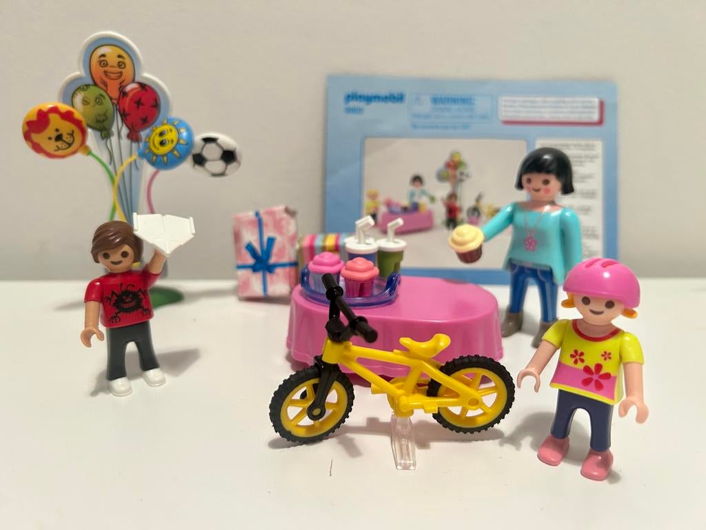Playmobil Kinder verjaardagsfeestje, Kinderen en Baby's, Speelgoed | Playmobil, Ophalen of Verzenden, Zo goed als nieuw, Complete set