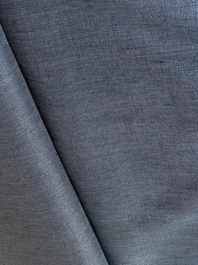 Linnen met Lyrex, Hobby en Vrije tijd, Stoffen en Lappen, Blauw, 120 cm of meer, Ophalen of Verzenden, Linnen