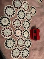 Vintage View-Master met Willem II sigarenblik en schijven, Ophalen, Gebruikt