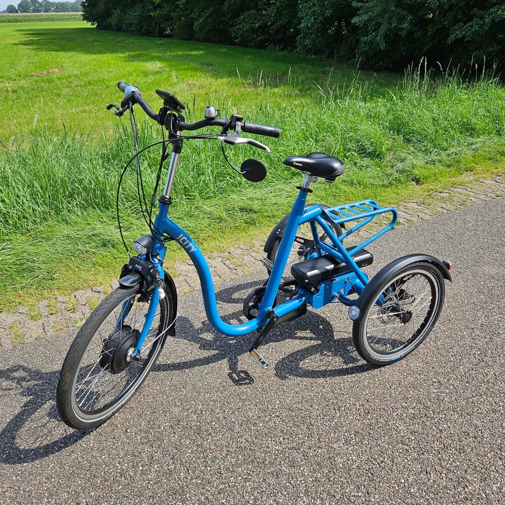 Huka E-City Elektrische driewieler - maat L, Fietsen en Brommers, Ophalen, Zo goed als nieuw