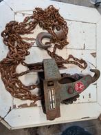 Oude ketting takel,, Ophalen, Zo goed als nieuw