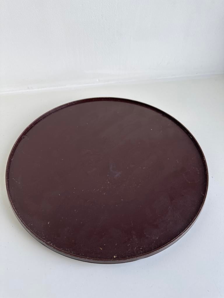 Draaiplateau bruin - Keuken of tafel draaiplateau, Gebruikt, Kunststof, Ophalen of Verzenden, Modern