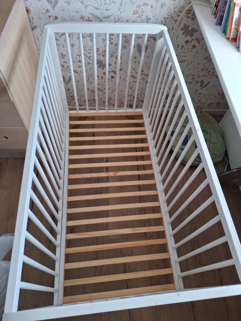 Ledikant 60x120 met matras en aerosleep., Ophalen, Gebruikt, Ledikant