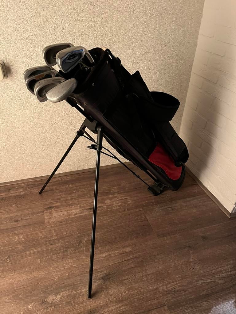 Heren Golfset met standbag, Sport en Fitness, Golf, Ophalen, Zo goed als nieuw, Set, Overige merken