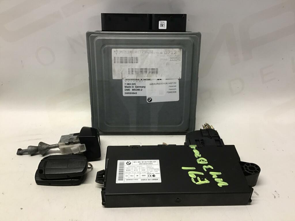 Computer motormanagement set n43b20a BMW 3-serie E91 7583225, Auto-onderdelen, Gebruikt, -, -, Ophalen of Verzenden