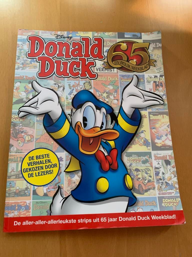 Donald Duck 65 jaar Weekblad, Boeken, Eén stripboek, Ophalen of Verzenden, Gelezen