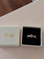 Ring goudkleurig, Sieraden, Tassen en Uiterlijk, Ringen, Overige materialen, Nieuw, Ophalen of Verzenden, 17 tot 18