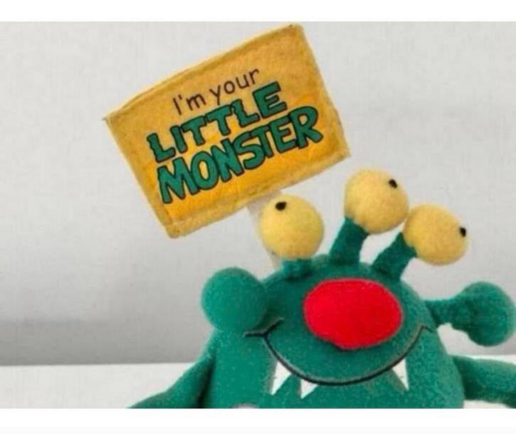 Vintage Xpressions Im Your Little Monster knuffel 1980 plush, Verzamelen, Ophalen of Verzenden, Zo goed als nieuw, H, H