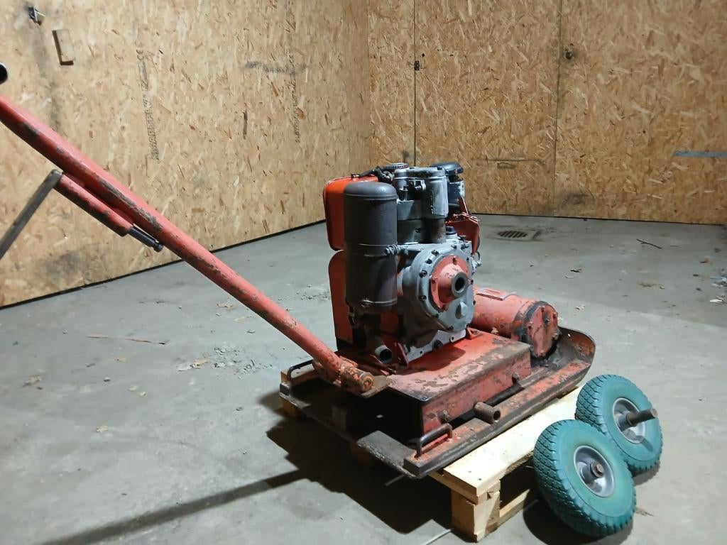 Trilplaat 3 ton frema, Ophalen, Gebruikt, 50 cm of meer