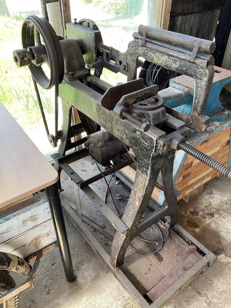 Oude zaagmachine, Ophalen, Gebruikt, Overige typen
