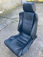 Zwart lederen ergonomische bestuurdersstoel ASS, Ophalen, Gebruikt, Universele onderdelen