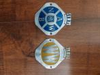 Vintage ANWB Auto Emblemen - Set van 2, Auto diversen, Ophalen of Verzenden, Gebruikt