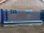Te koop B&G elektrische schuifpoort 5 meter doorgang, Tuin en Terras, Ophalen, Gebruikt, Schuifpoort, Aluminium