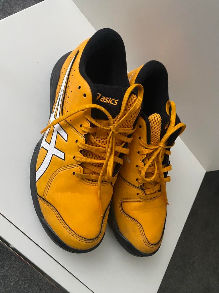Asics veldschoenen maat 39 voor korfbal/hockey, Ophalen of Verzenden, Gebruikt, Schoenen