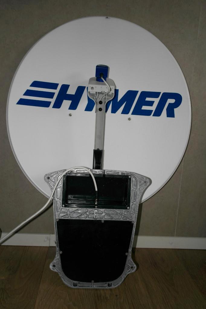 Sateliet schotel Oyster 80 cm compleet voor camper/caravan, Caravans en Kamperen, Kampeeraccessoires, Zo goed als nieuw, Ophalen