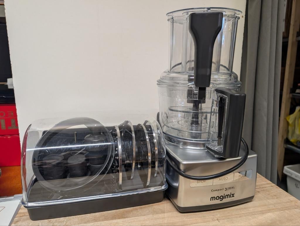 Magimix compact 3 200 XL keukenmachine rek5, 3 snelheden of meer, Ophalen of Verzenden, Nvt, Nvt