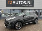 Kia Sportage 1.6 CRDi MHEV DynamicLine (bj 2020, automaat), Auto's, 4 cilinders, Zwart, Leder, Bedrijf