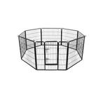 Hondenbench Hondenhok Zwart Metalen 77x80cm, Dieren en Toebehoren, 65 tot 100 cm, Ophalen of Verzenden, 75 tot 110 cm, Nieuw