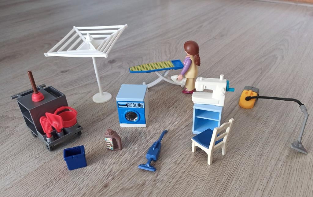Playmobil interieur verzorgster werkster set, Kinderen en Baby's, Speelgoed | Playmobil, Ophalen of Verzenden
