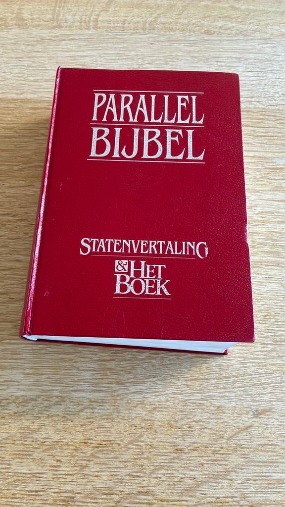 Parallel bijbel Statenvertaling, Boeken, Ophalen of Verzenden, Gelezen, Christendom | Protestants