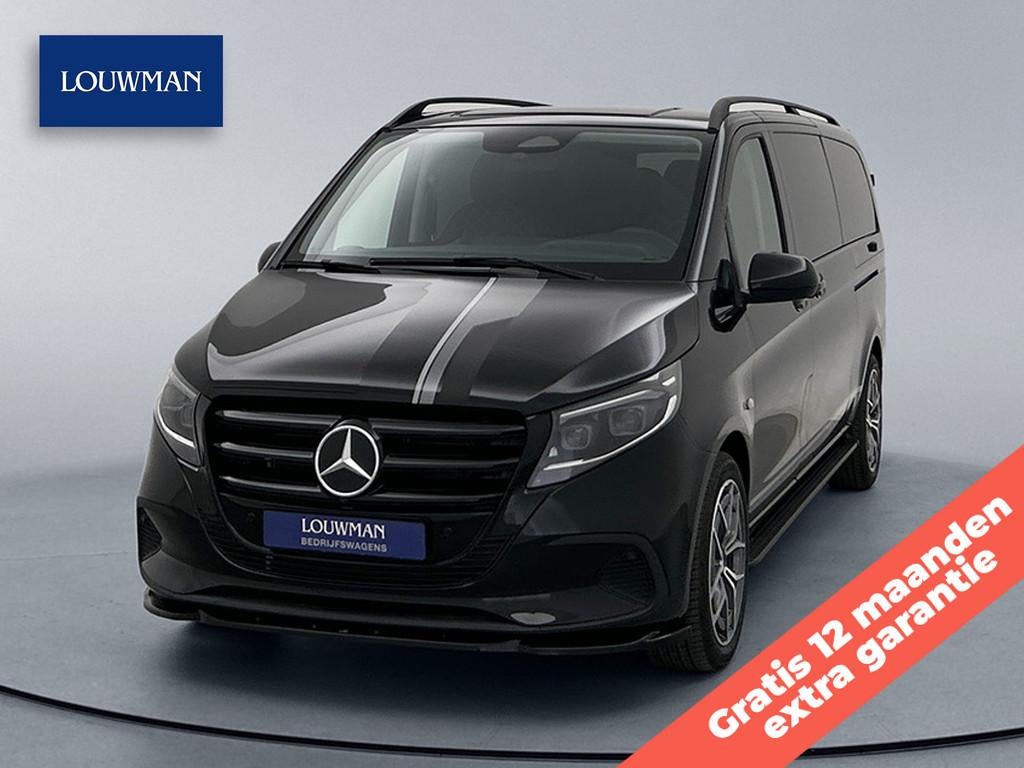 Mercedes-Benz Vito 119 CDI L3 DC *Edition* Gratis 12 Maanden, Automaat, Gebruikt, Met garantie (alle), Zwart