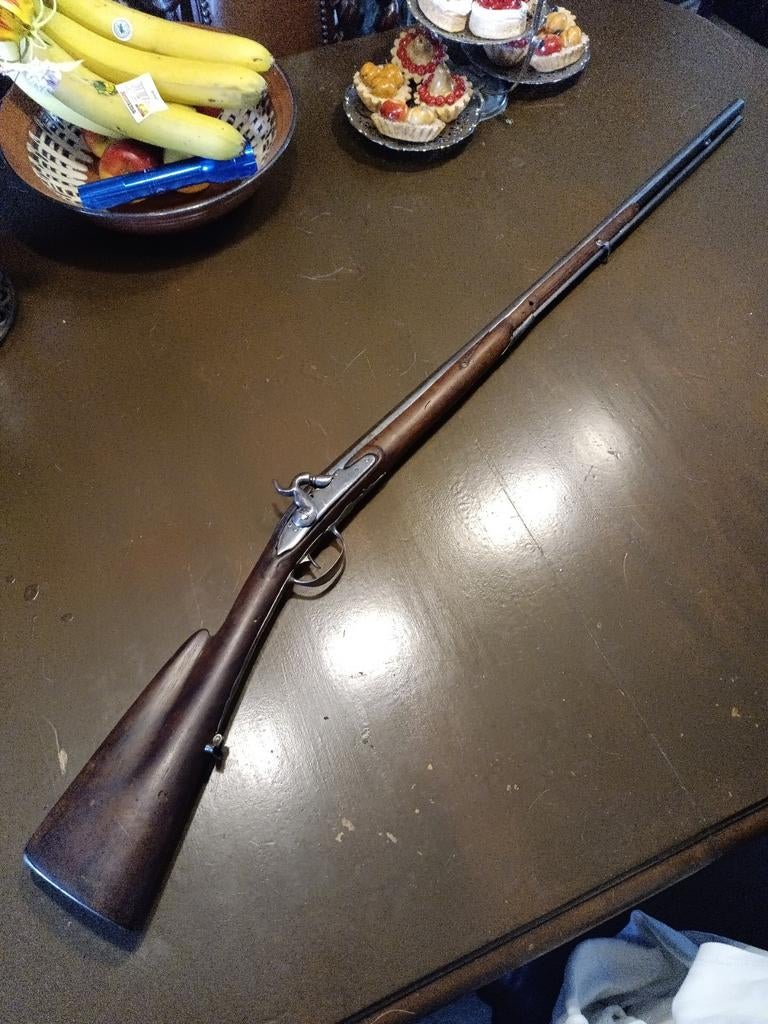 Antiek percussie geweer, Verzamelen, Militaria | Algemeen, Ophalen of Verzenden, Overige soorten