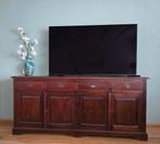 Dressoir Teak hout 200 cm, Ophalen of Verzenden, 25 tot 50 cm, 150 tot 200 cm