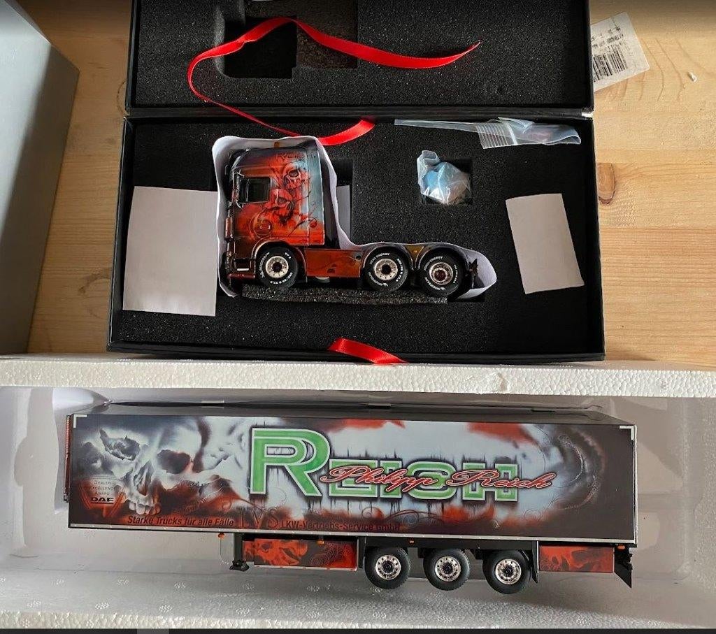 Wsi Daf Reich complete, Hobby en Vrije tijd, Modelauto's | 1:50, Ophalen of Verzenden, Nieuw, Bus of Vrachtwagen, Wsi