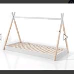 Vipack Tipibed, wit, 70x140 cm, Ophalen, Zo goed als nieuw, Minder dan 140 cm, 70 tot 85 cm