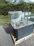 Eiland aquarium opgedeeld in 4 dmv overloop, vissen, koralen, Ophalen, Leeg aquarium