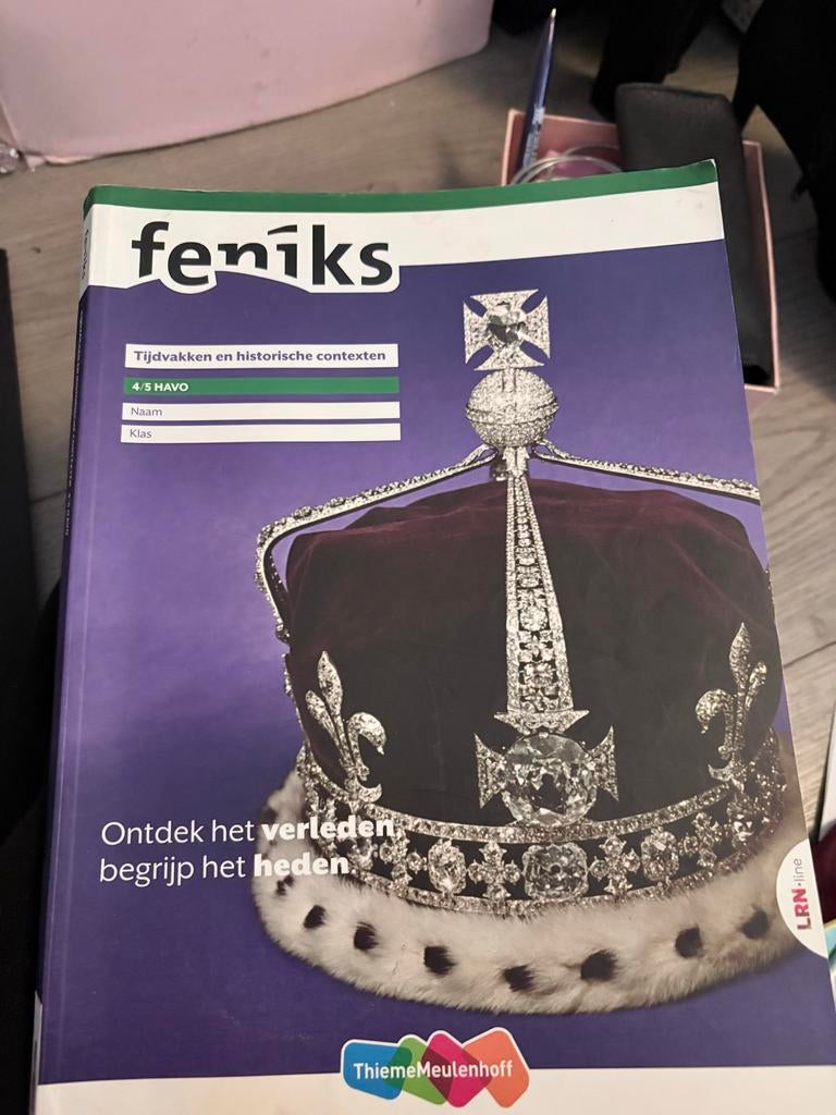 Feniks Geschiedenis 4/5 HAVO Tijdvakken en contexten, Boeken, Ophalen of Verzenden, Gelezen, HAVO, Geschiedenis