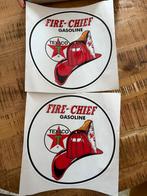 Benzinepomp decals stickers BP SUPER / Caltex / Fire Chief, Ophalen of Verzenden