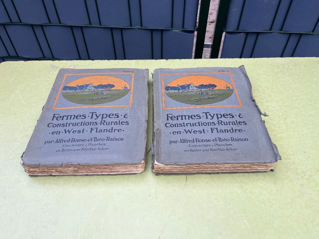 Boekwerk Fermes-types et constructions rurales West-Flandre, Ophalen of Verzenden, Gelezen, Bouwkunde