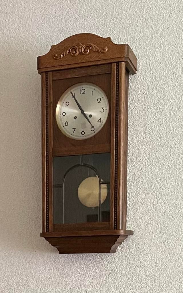 Antieke wandklok met slinger - Klassiek design, Ophalen