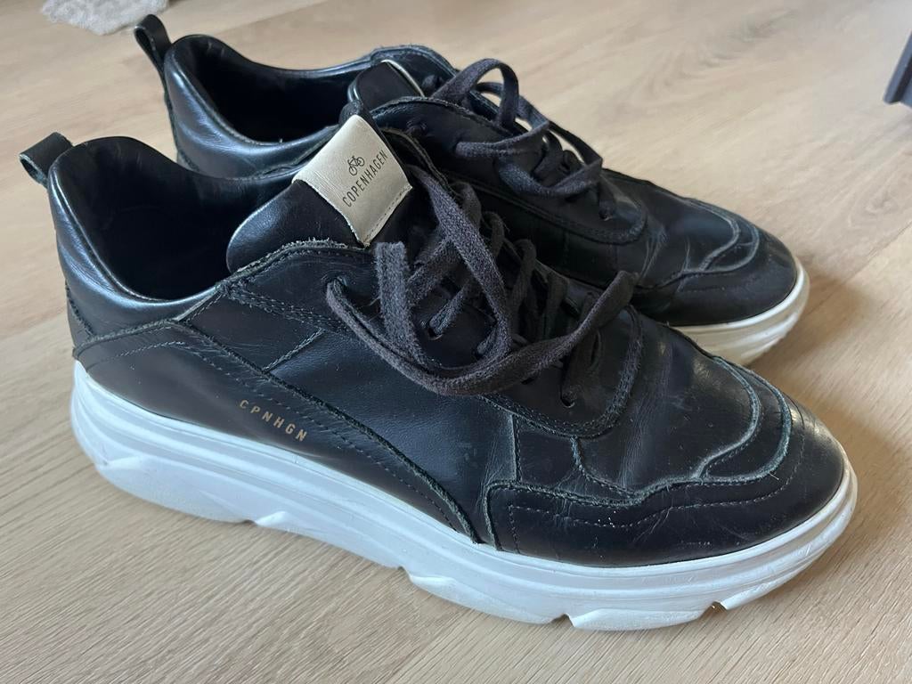 Copenhagen sneakers maat 41 - Zwart met witte zool, Ophalen of Verzenden, Zwart