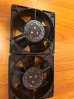 2x ebm-papst W2S110-AA01-C5 ventilator 230V 22W, Ophalen of Verzenden, Gebruikt, Ventilator