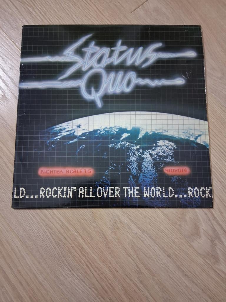 Status Quo - Rockin' All Over The World LP, Ophalen of Verzenden, Gebruikt, 12 inch, Poprock