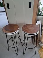 Barkrukken, 2 krukken, Ophalen, 60 tot 90 cm