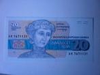 Bulgarije- 20 Leva- Bankbiljet, Verzenden, Bulgarije, Los biljet