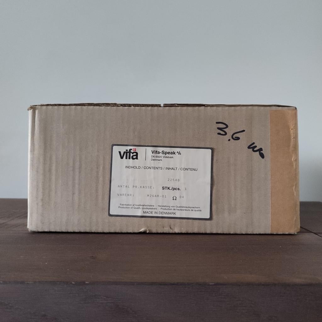 2x Luidspreker Thiel CS 3.6 M26AR-01 woofer driver speaker, Ophalen of Verzenden